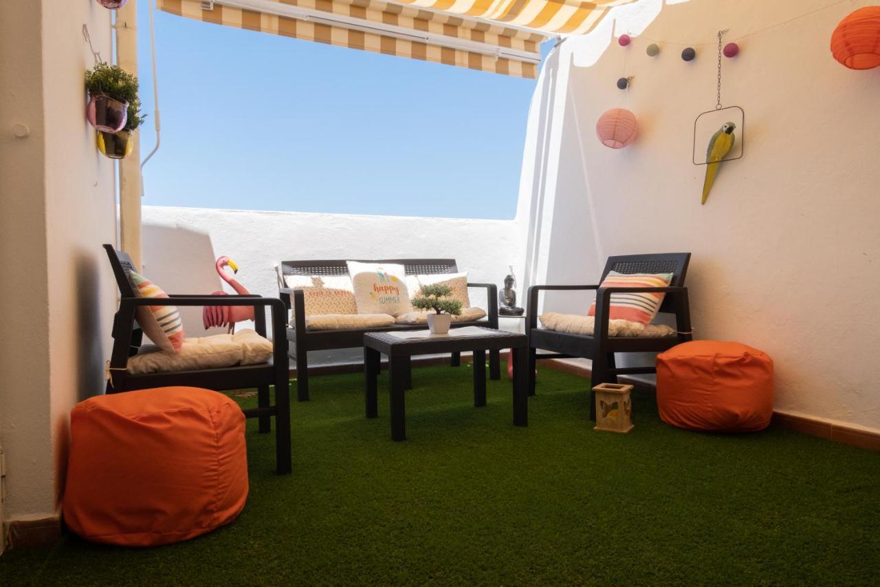 Penthouse City Center Private Terrace Wifi マラガ エクステリア 写真