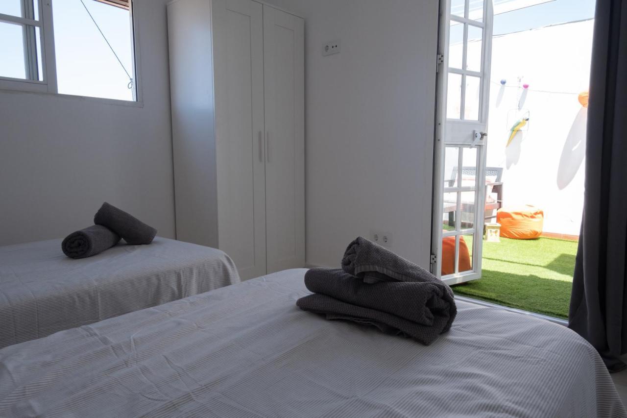 Penthouse City Center Private Terrace Wifi マラガ エクステリア 写真